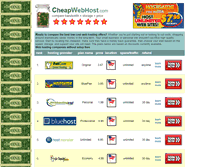 Tablet Screenshot of cheapwebhost.com